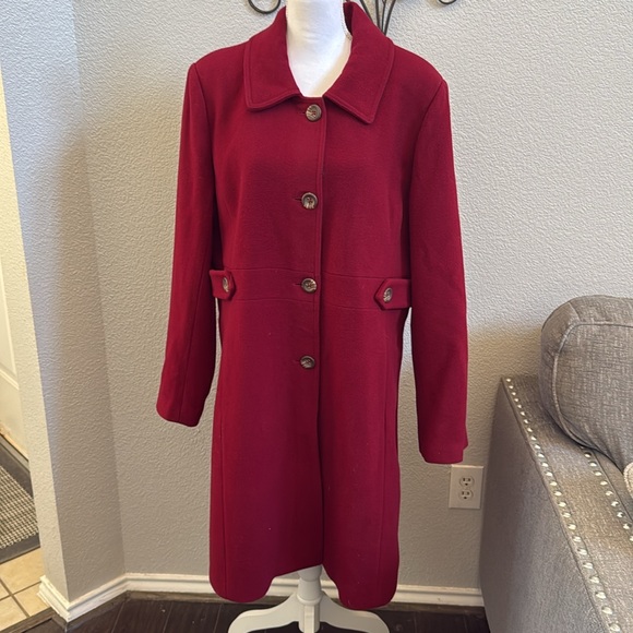 BGSD Women Heather Wool Blend Walking Coat - Picture 5 of 13